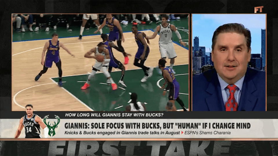 从字母哥自, 看到我照常